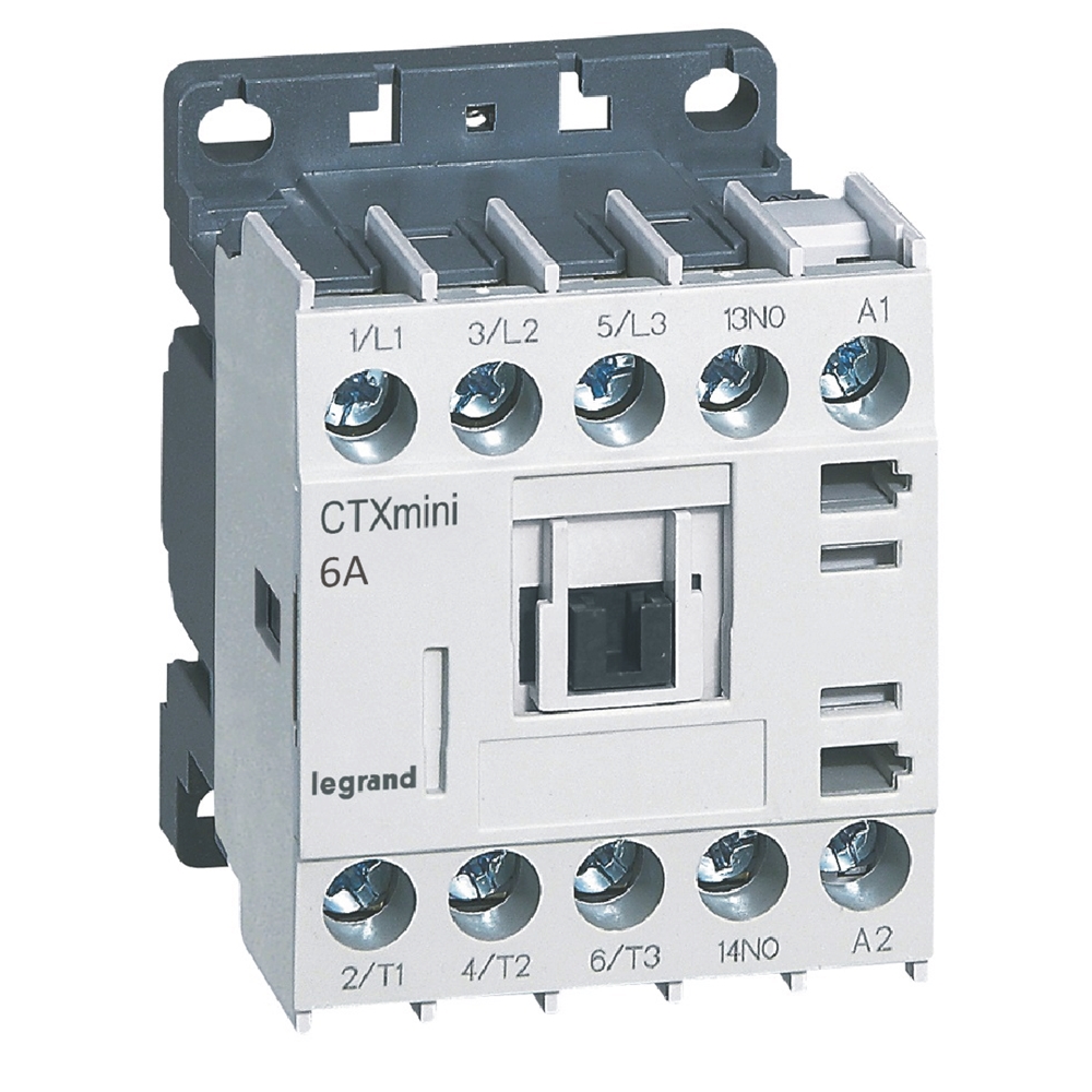 CTX³ mini Контактор 3-полюсний 6A 1НВ 110В AC