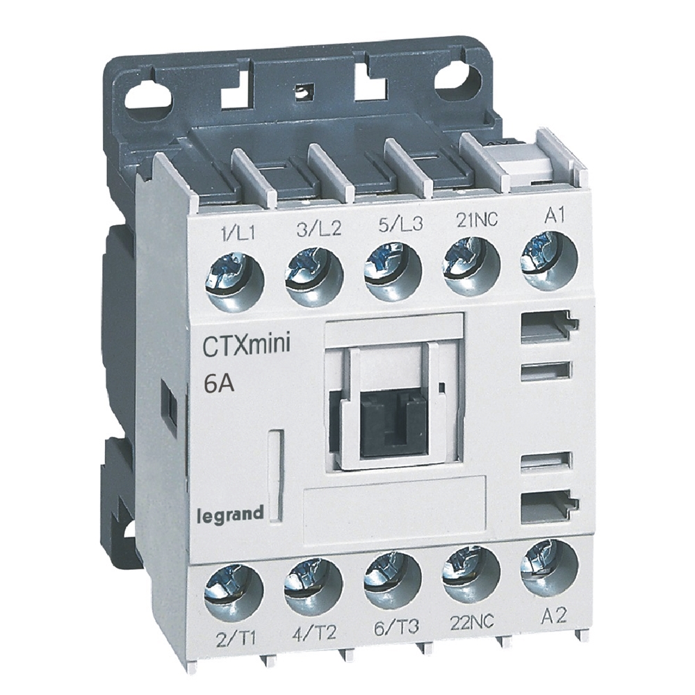 CTX³ mini Контактор 3-полюсний 6A 1НЗ 110В AC