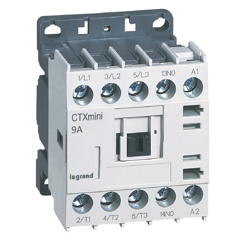 CTX³ mini Контактор 3-полюсний 9A 1НВ 110В AC