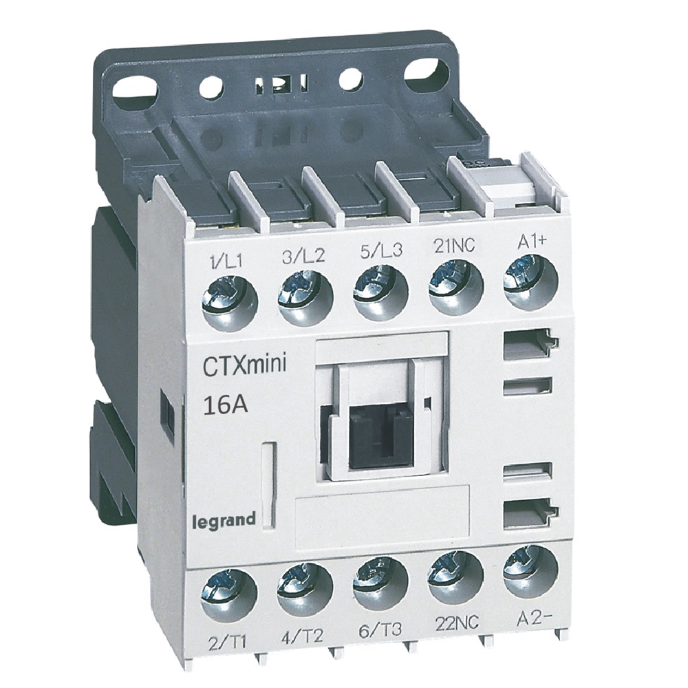 CTX³ mini Контактор 3-полюсний 16A 1НЗ 24В DC